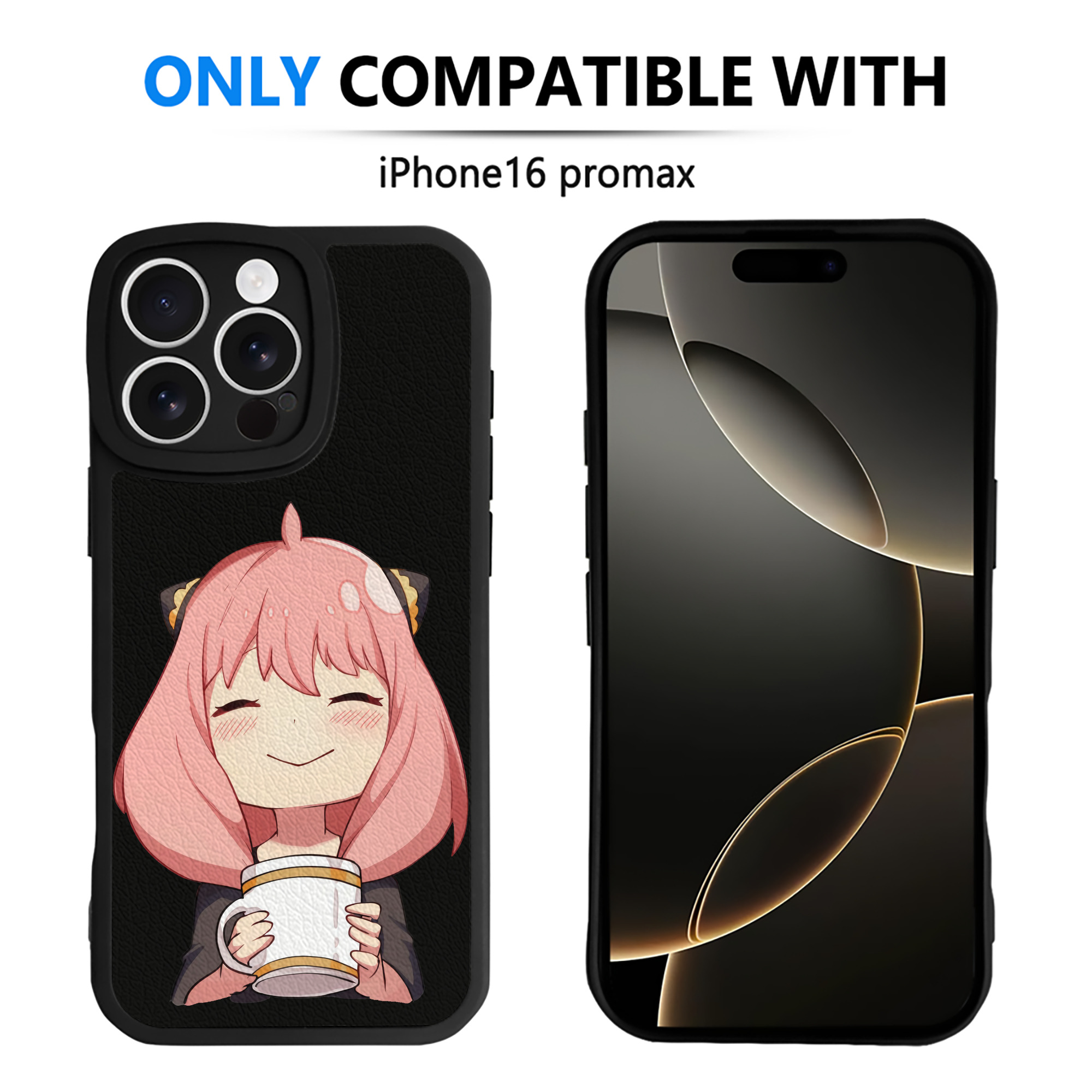 （画像用） SPY×FAMILY间谍家家酒 【iPhone 16シリーズ対応】シリコンスマホケース（レザー調） 材質：シリコン
